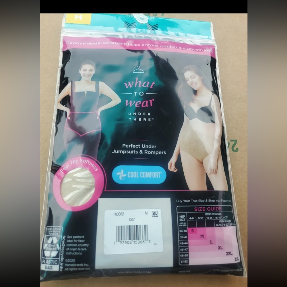 💜 Maidenform Flexes Sculpts Shapewear Brief F83062 Ultra Firm Size:Medium(8-10) - Picture 3 of 7